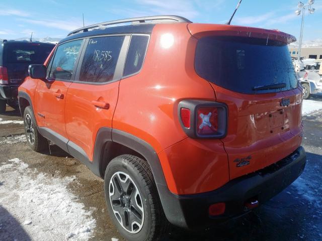 Photo 2 VIN: ZACCJBCB0HPF81556 - JEEP RENEGADE T 