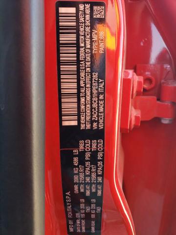 Photo 12 VIN: ZACCJBCB1HPE87282 - JEEP RENEGADE T 