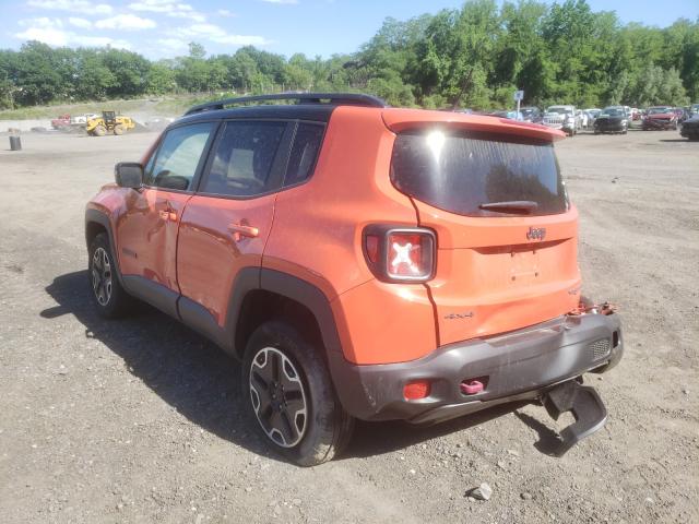 Photo 2 VIN: ZACCJBCB4HPF71824 - JEEP RENEGADE T 