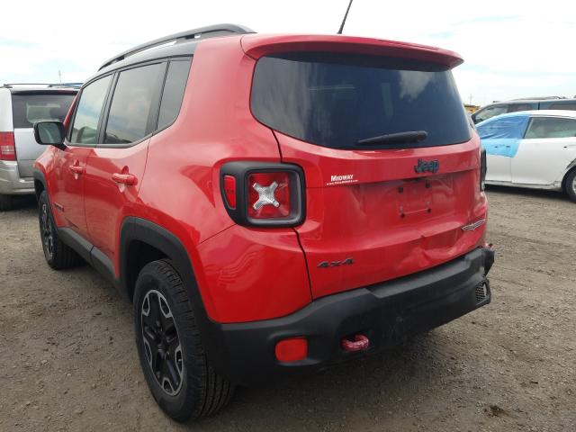 Photo 2 VIN: ZACCJBCB7HPF95924 - JEEP RENEGADE T 