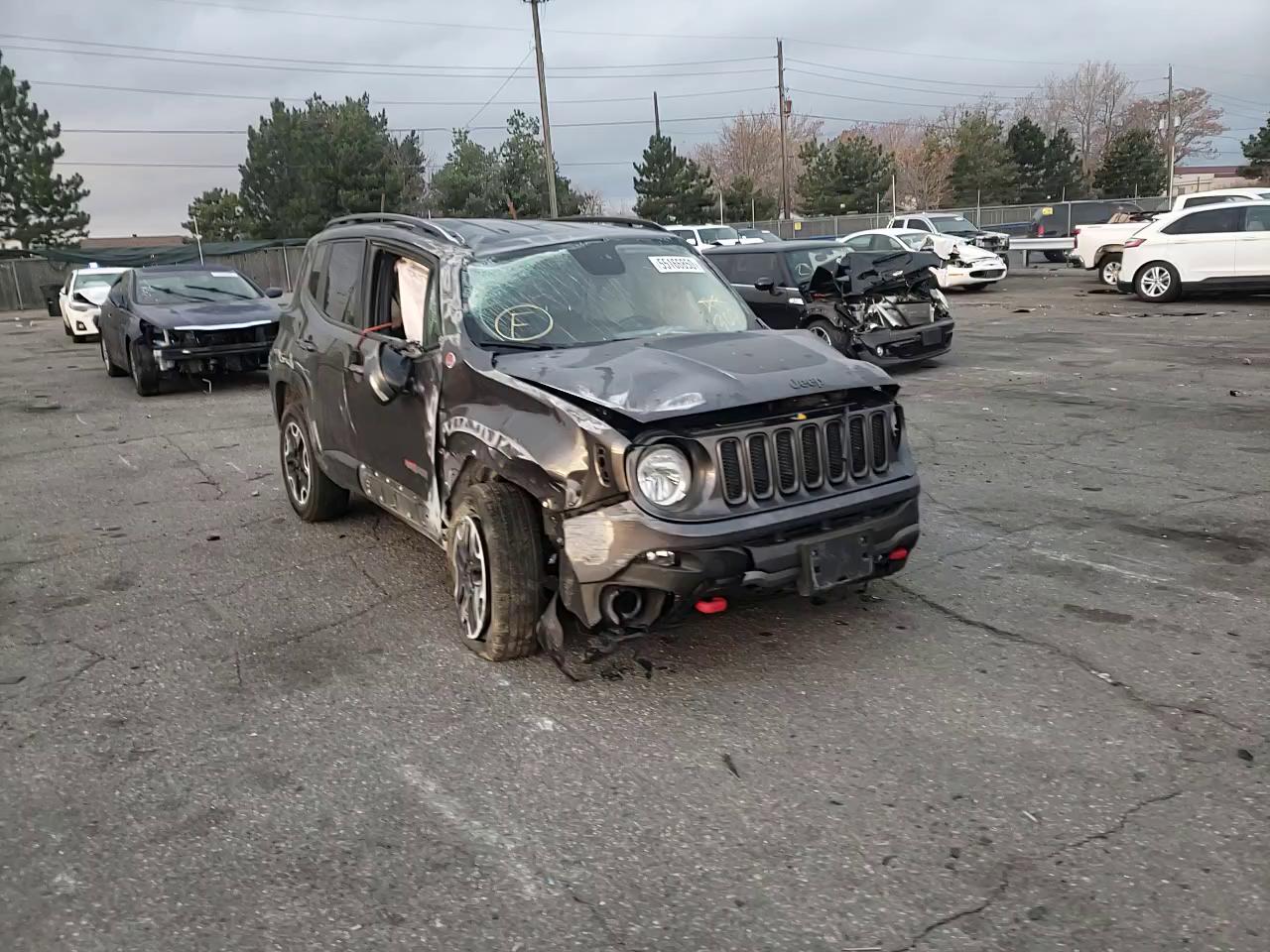 Photo 10 VIN: ZACCJBCB8HPG36626 - JEEP RENEGADE T 