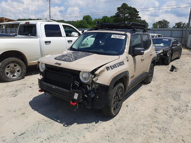 Photo 1 VIN: ZACCJBCB9HPF52993 - JEEP RENEGADE T 