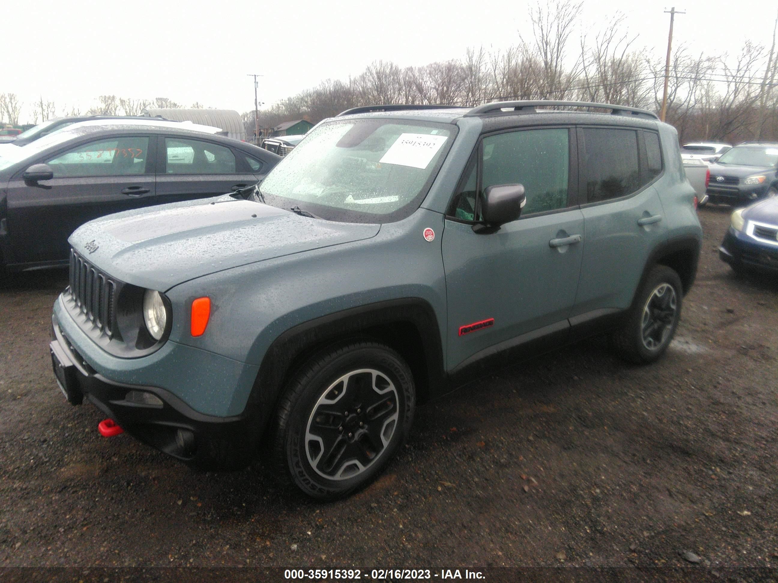 Photo 1 VIN: ZACCJBCT7GPE29278 - JEEP RENEGADE 