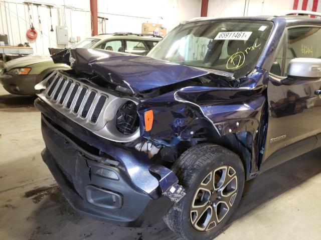 Photo 8 VIN: ZACCJBDB3HPF71473 - JEEP RENEGADE L 