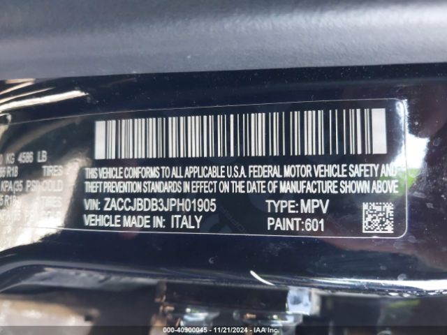 Photo 8 VIN: ZACCJBDB3JPH01905 - JEEP RENEGADE 