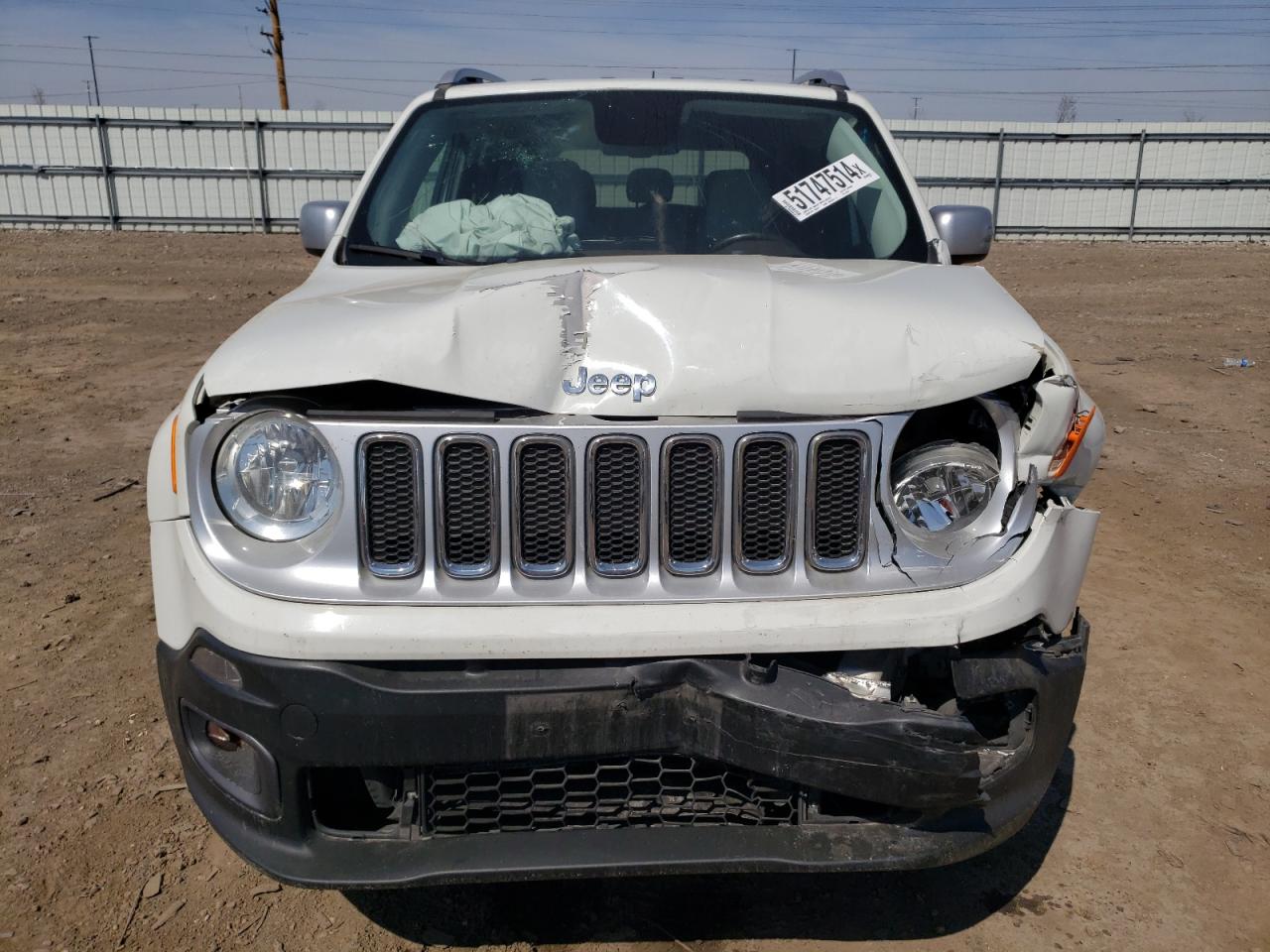 Photo 4 VIN: ZACCJBDB4HPE76324 - JEEP RENEGADE 