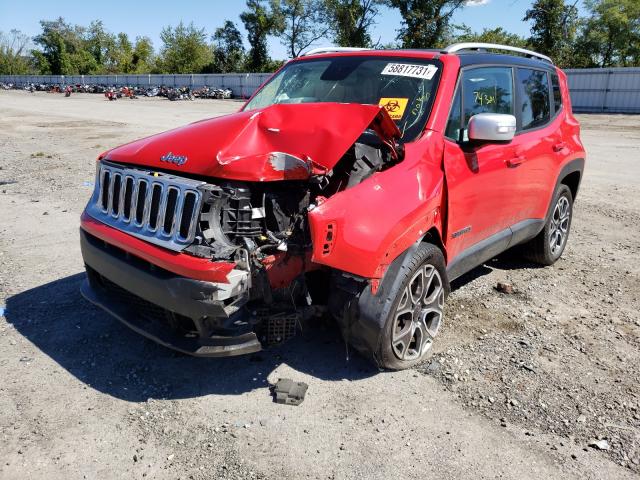 Photo 1 VIN: ZACCJBDB6HPF08416 - JEEP RENEGADE L 