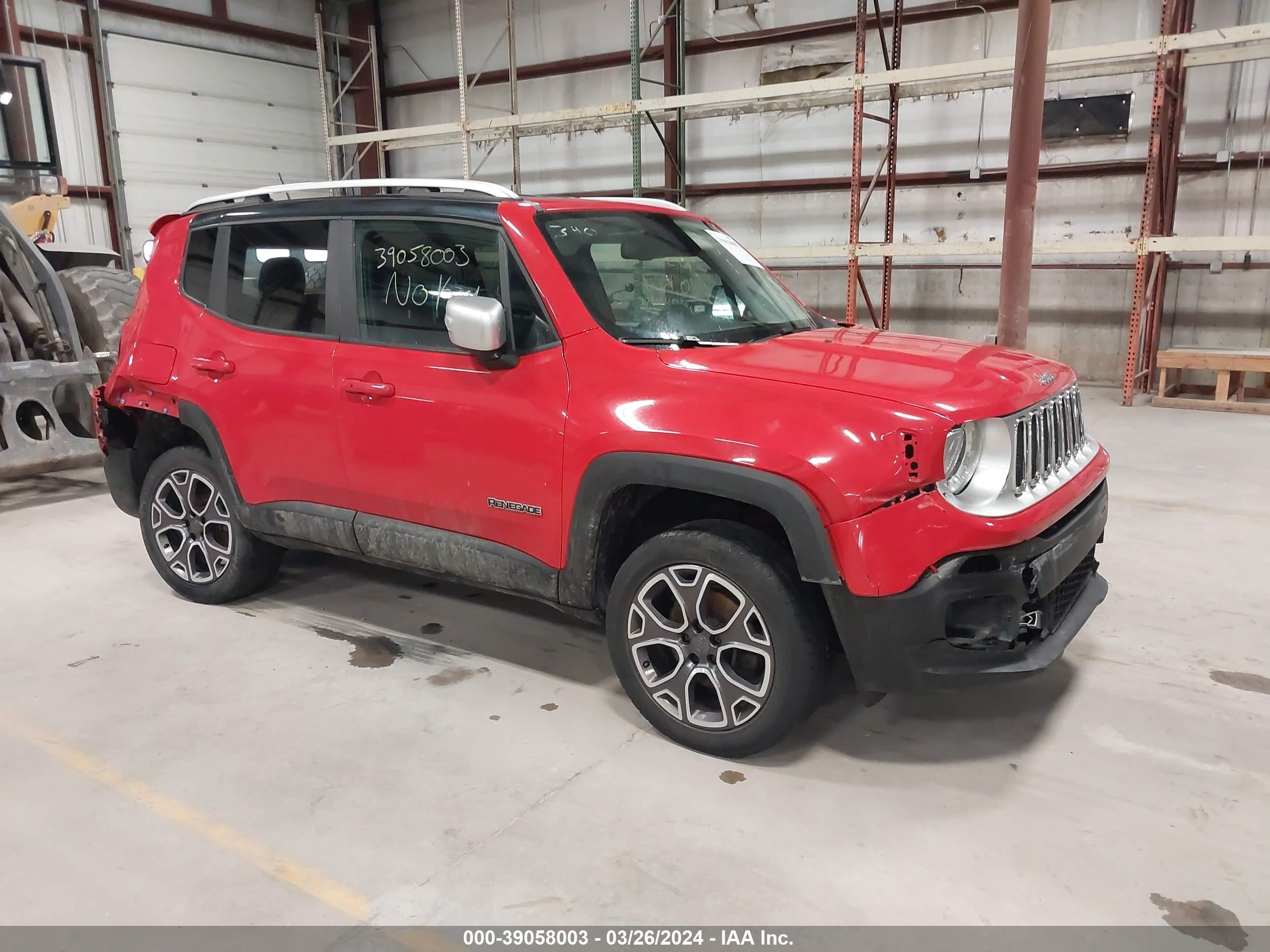 Photo 0 VIN: ZACCJBDT4FPB30165 - JEEP RENEGADE 