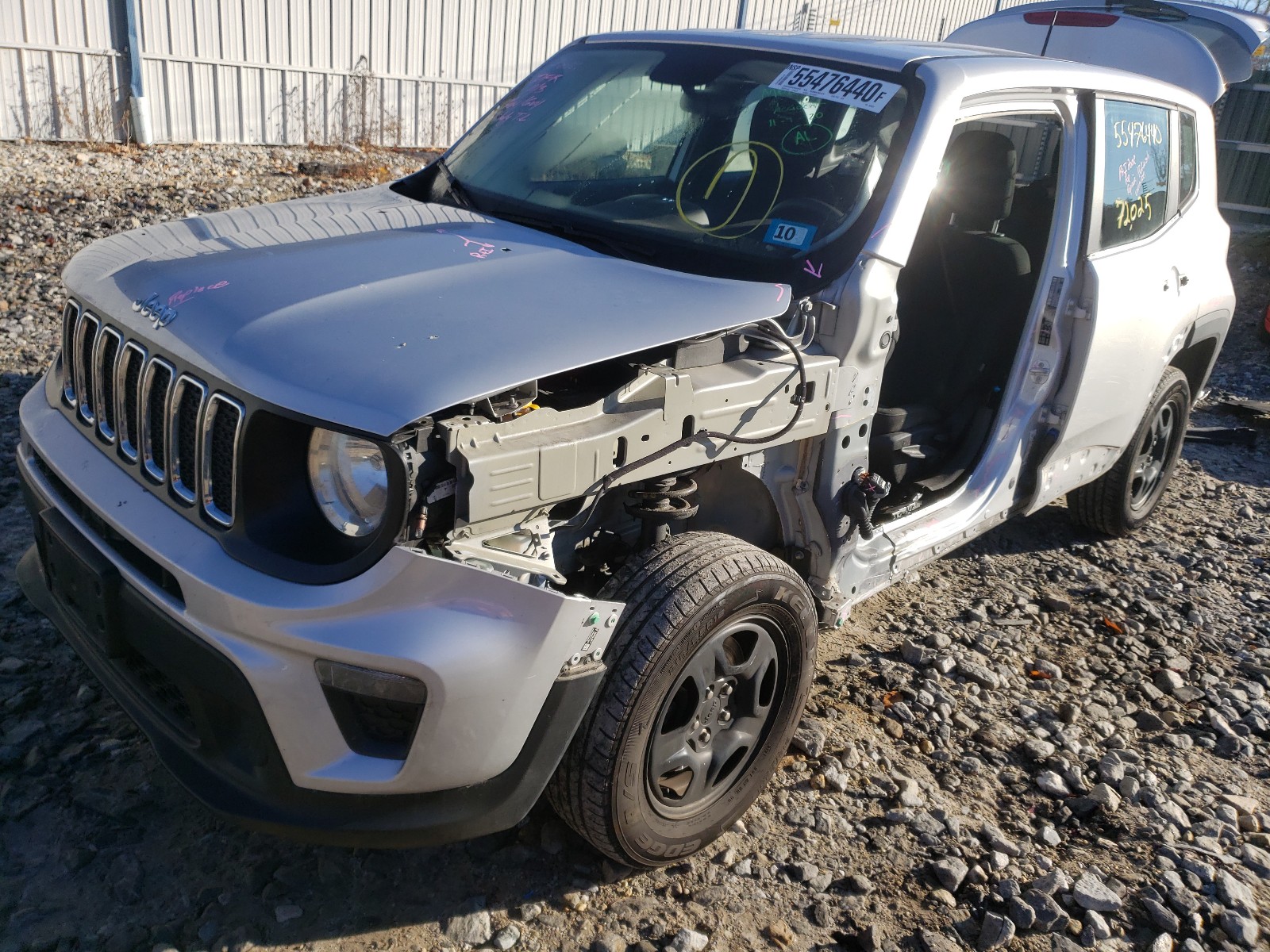 Photo 8 VIN: ZACNJBAB2KPK26260 - JEEP RENEGADE S 