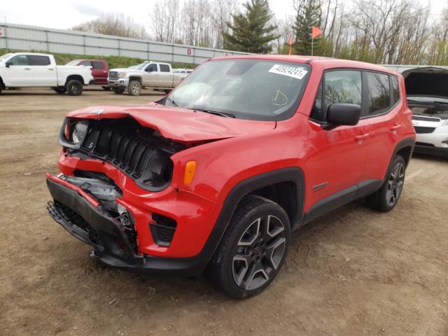 Photo 1 VIN: ZACNJBAB4LPL75075 - JEEP RENEGADE S 