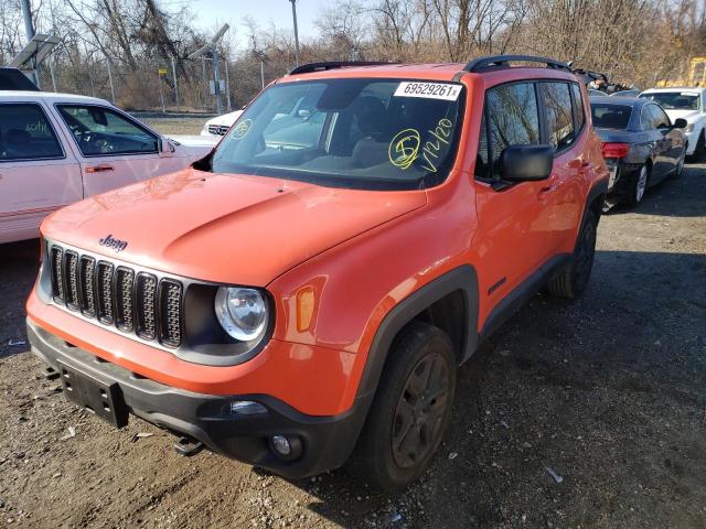 Photo 1 VIN: ZACNJBAB7KPK43037 - JEEP RENEGADE S 