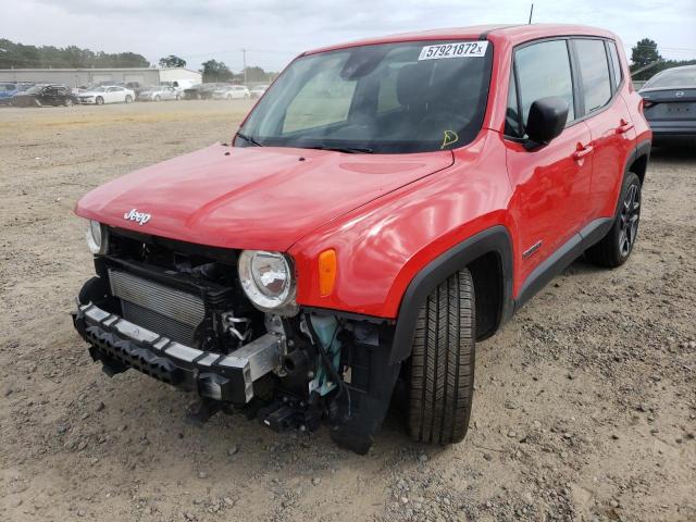 Photo 1 VIN: ZACNJCAB6MPM46252 - JEEP RENEGADE S 