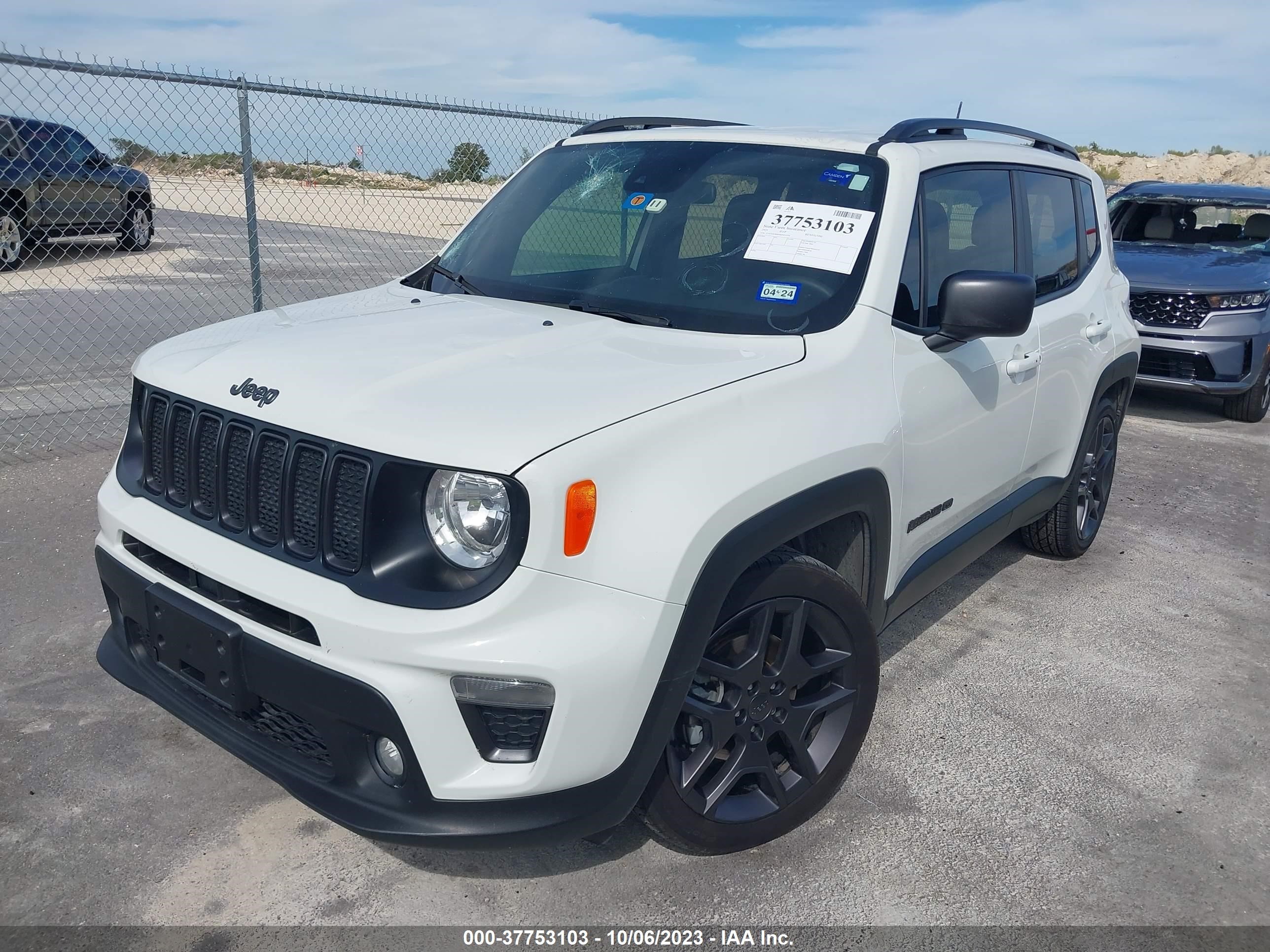 Photo 1 VIN: ZACNJCBB9MPM51458 - JEEP RENEGADE 