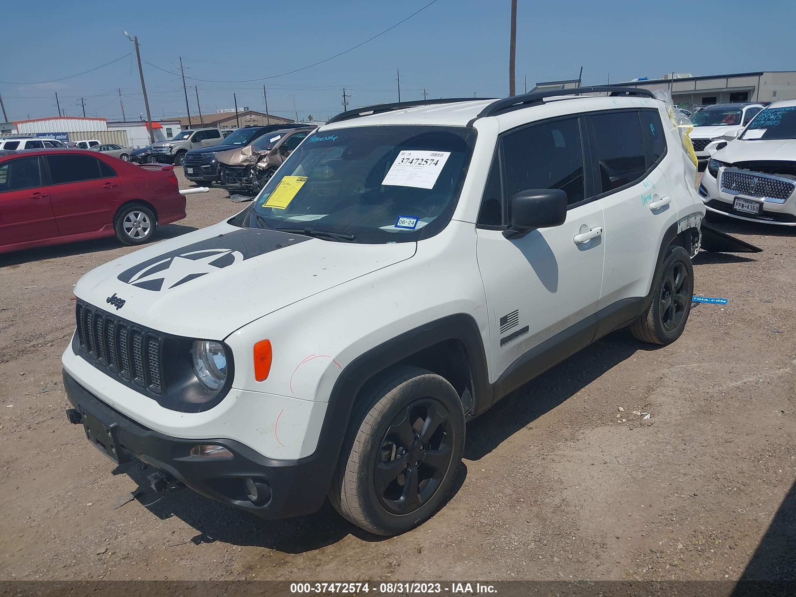 Photo 1 VIN: ZACNJDAB1MPM94487 - JEEP RENEGADE 