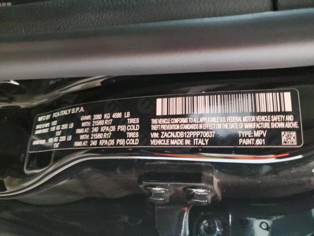 Photo 12 VIN: ZACNJDB12PPP70637 - JEEP RENEGADE L 