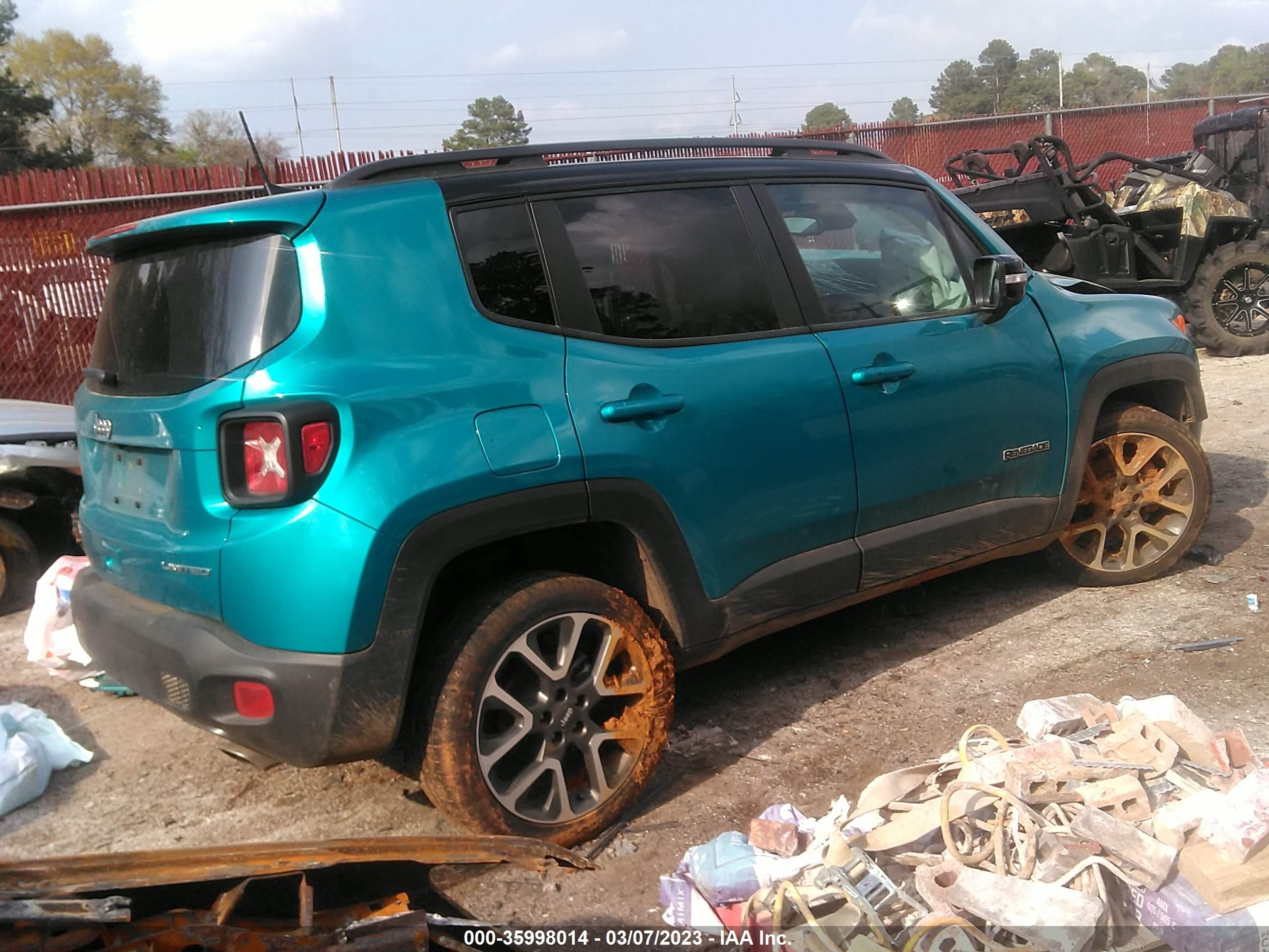 Photo 3 VIN: ZACNJDD18NPN47304 - JEEP RENEGADE 