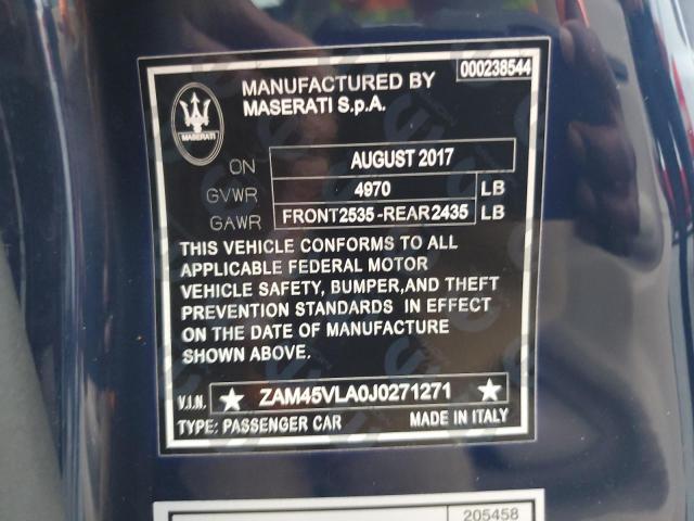 Photo 12 VIN: ZAM45VLA0J0271271 - MASERATI GRANTURISM 