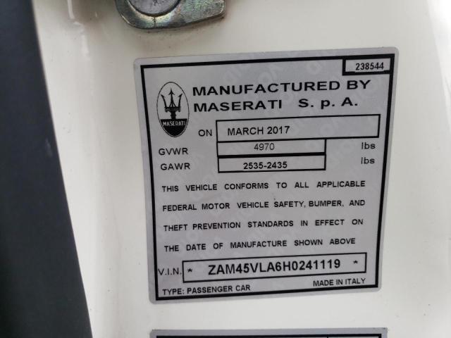 Photo 11 VIN: ZAM45VLA6H0241119 - MASERATI GRANTURISM 