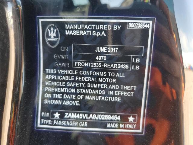 Photo 11 VIN: ZAM45VLA9J0269454 - MASERATI GRANTURISM 