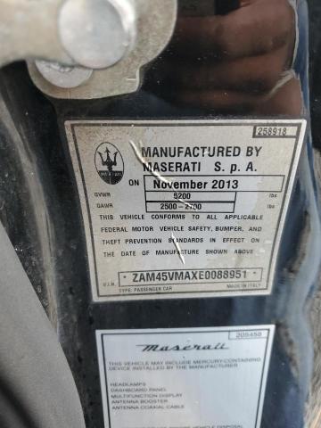 Photo 11 VIN: ZAM45VMAXE0088951 - MASERATI GRANTURISM 