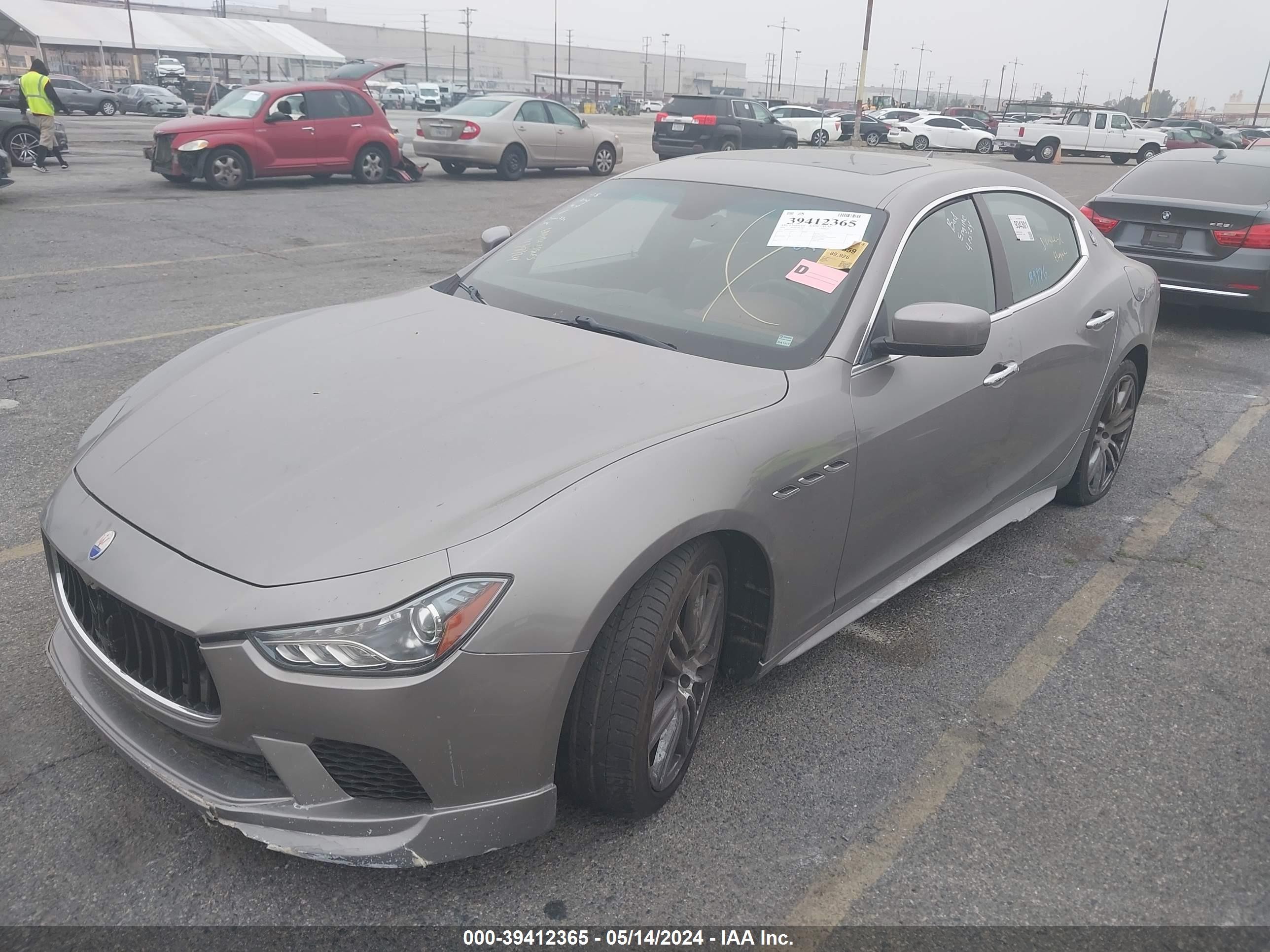 Photo 1 VIN: ZAM57RSA5G1171242 - MASERATI GHIBLI 