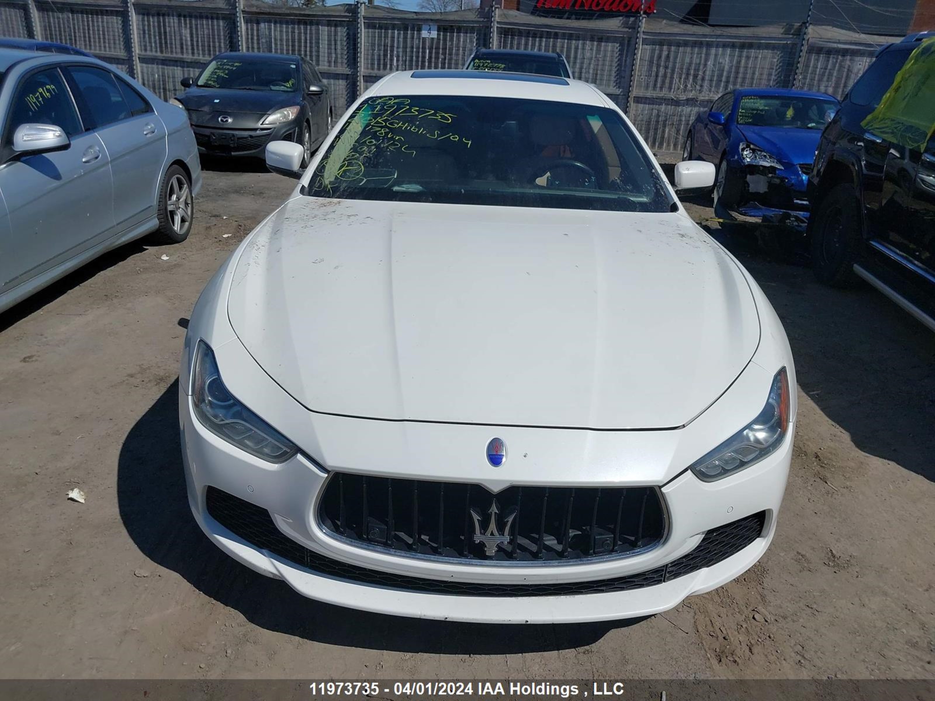 Photo 12 VIN: ZAM57RTA0F1135178 - MASERATI GHIBLI 