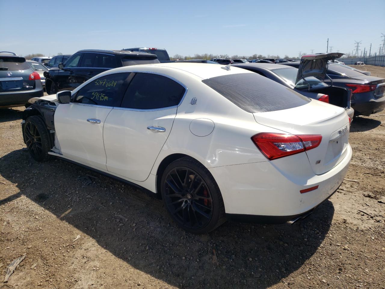 Photo 1 VIN: ZAM57RTA1F1129955 - MASERATI GHIBLI 