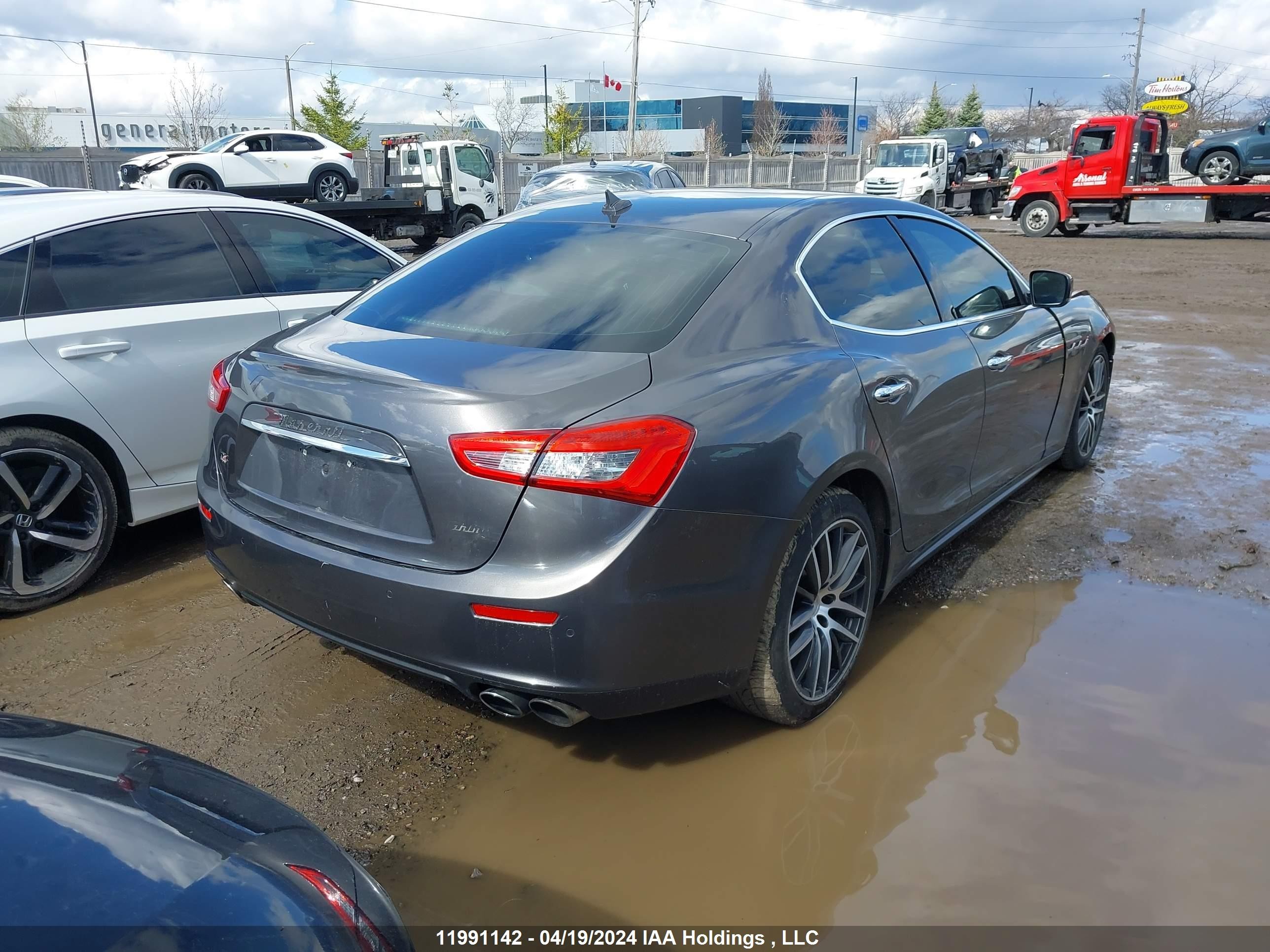 Photo 3 VIN: ZAM57RTA5F1160285 - MASERATI GHIBLI 