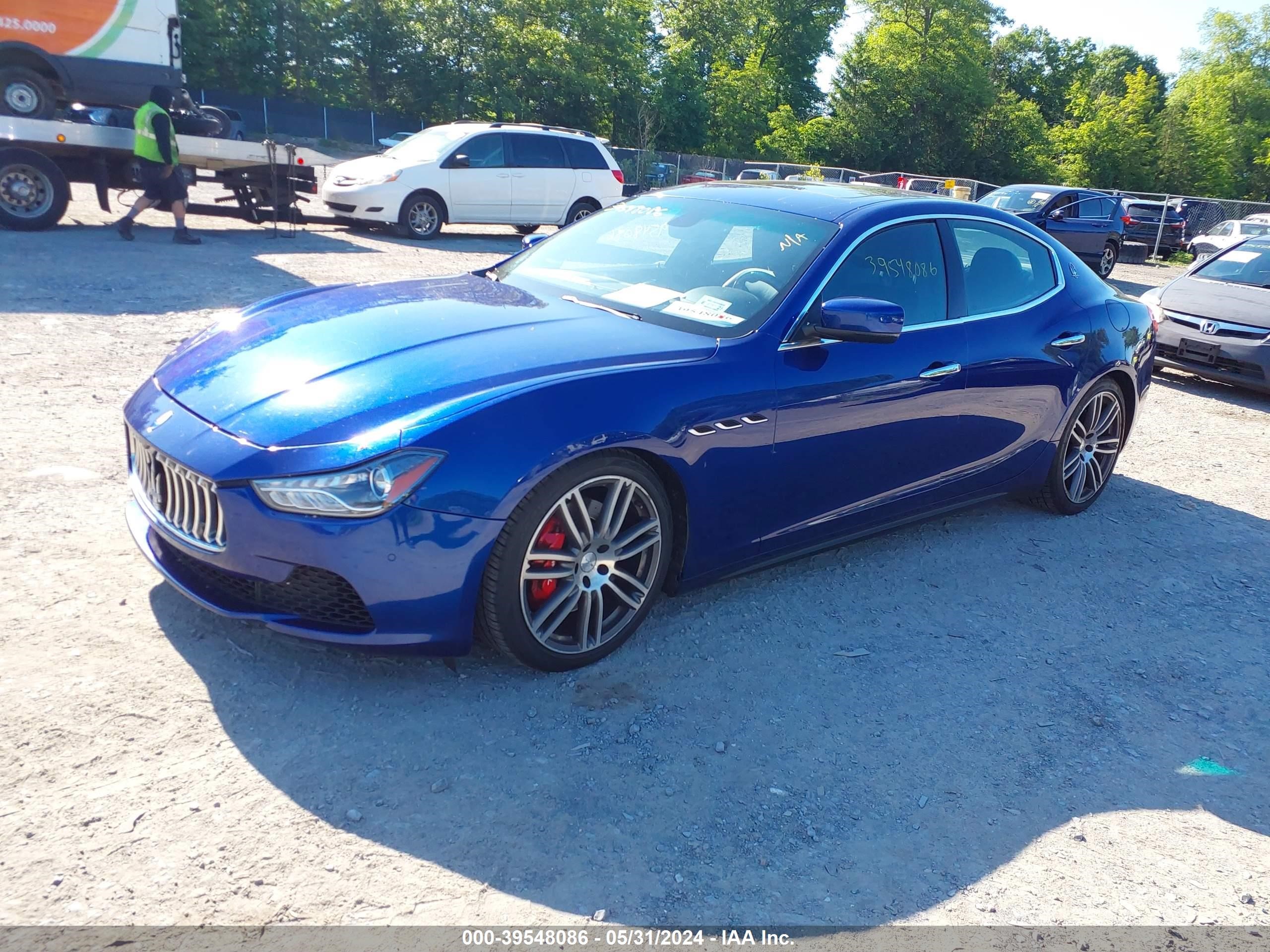 Photo 1 VIN: ZAM57RTA8E1089517 - MASERATI GHIBLI 