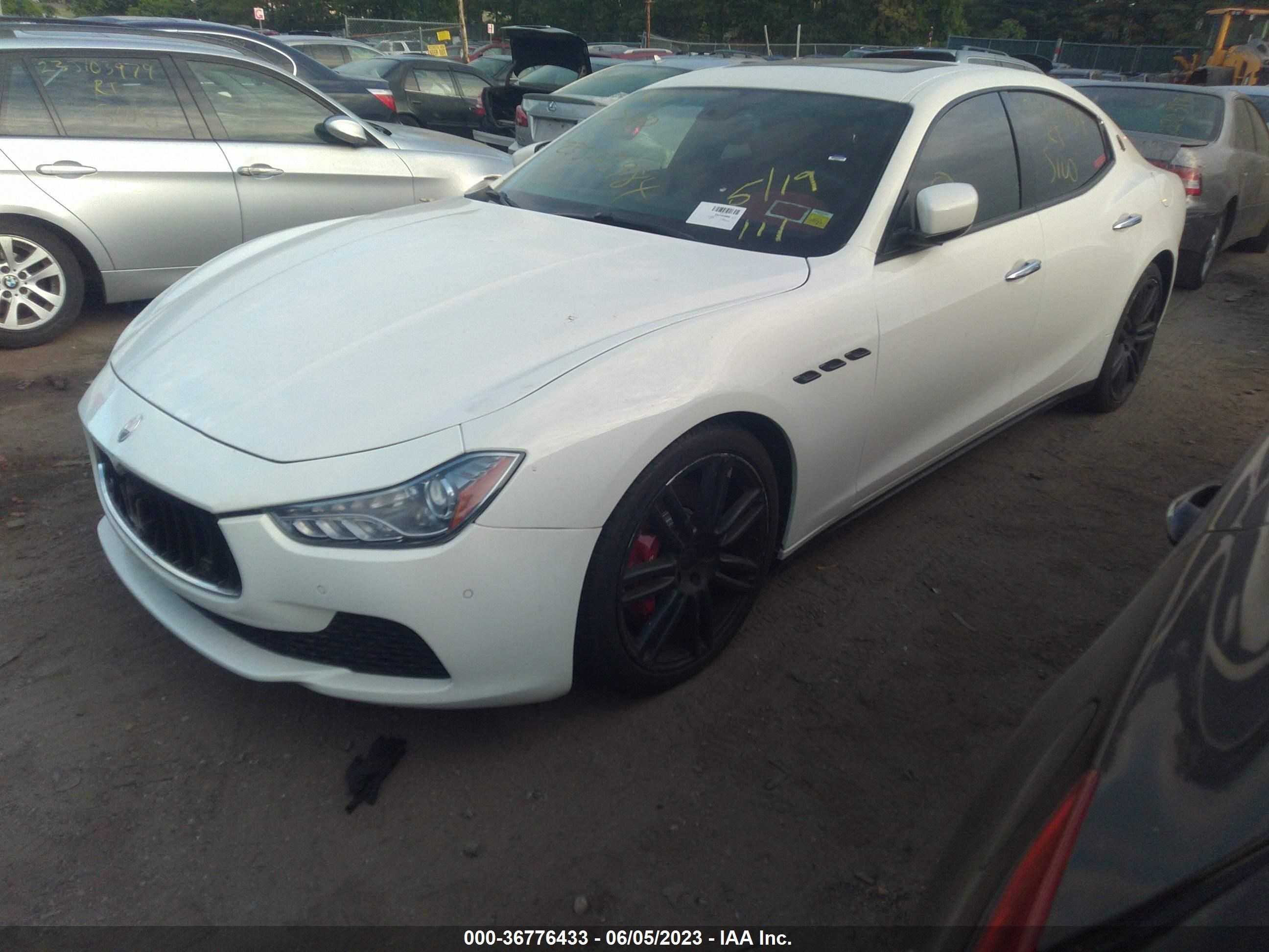 Photo 1 VIN: ZAM57RTA8F1144324 - MASERATI GHIBLI 