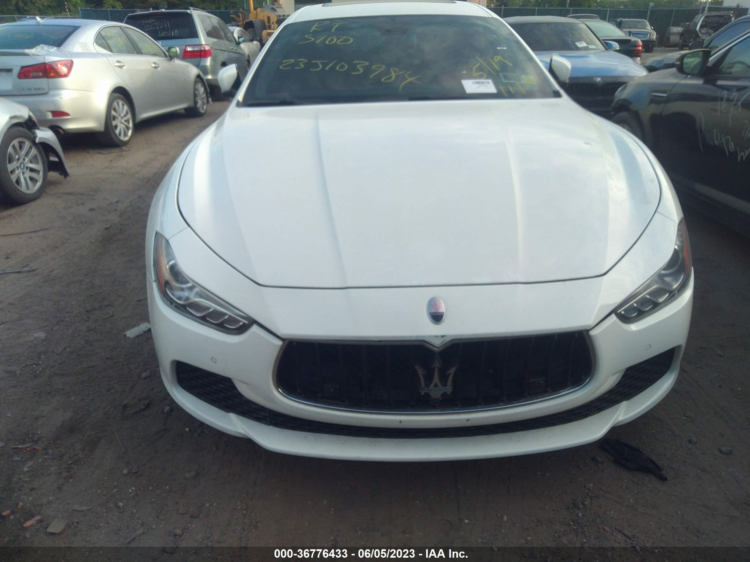 Photo 5 VIN: ZAM57RTA8F1144324 - MASERATI GHIBLI 