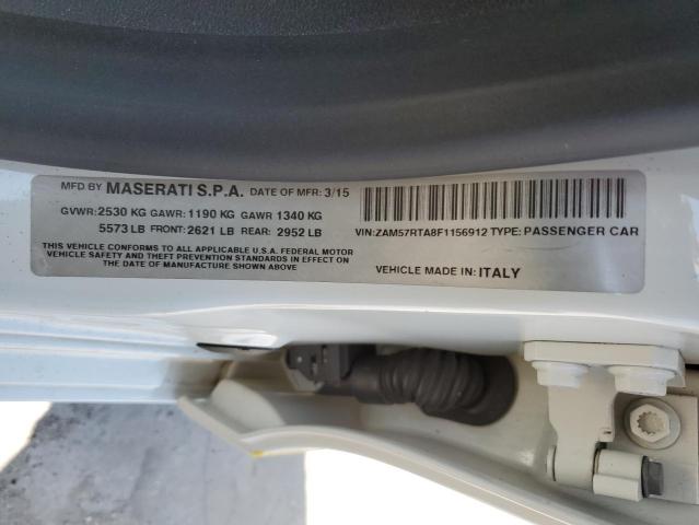 Photo 11 VIN: ZAM57RTA8F1156912 - MASERATI GHIBLI 