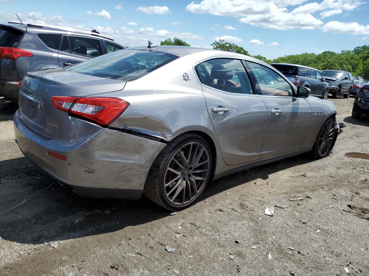 Photo 2 VIN: ZAM57RTL2H1240549 - MASERATI GHIBLI 