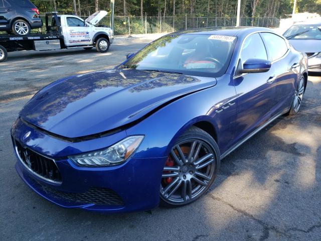 Photo 1 VIN: ZAM57RTS0H1195554 - MASERATI GHIBLI S 