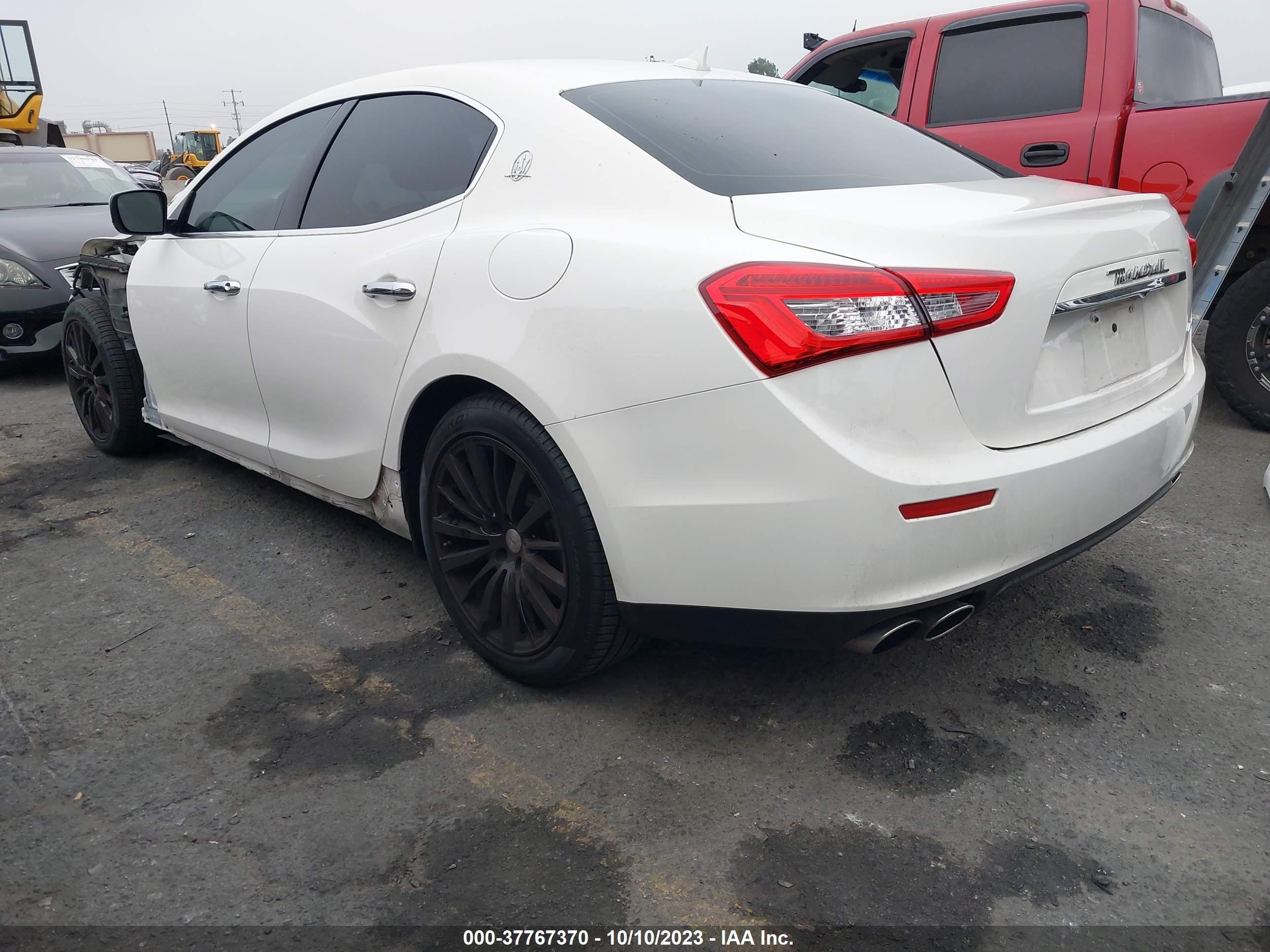 Photo 2 VIN: ZAM57XSA2F1129808 - MASERATI GHIBLI 