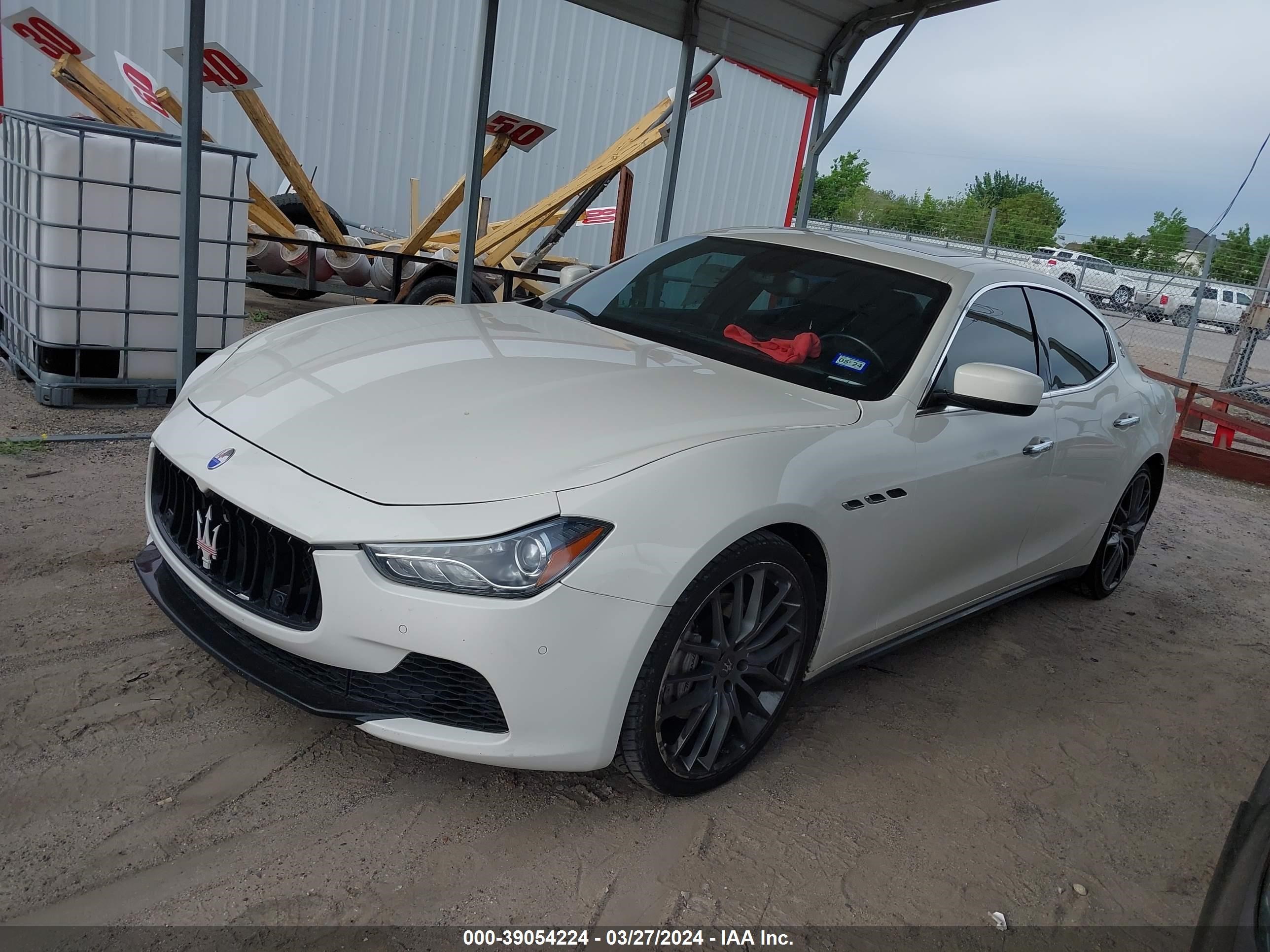 Photo 1 VIN: ZAM57XSA4E1090279 - MASERATI GHIBLI 