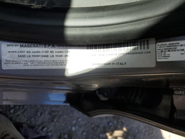 Photo 11 VIN: ZAM57XSA6J1284970 - MASERATI GHIBLI 