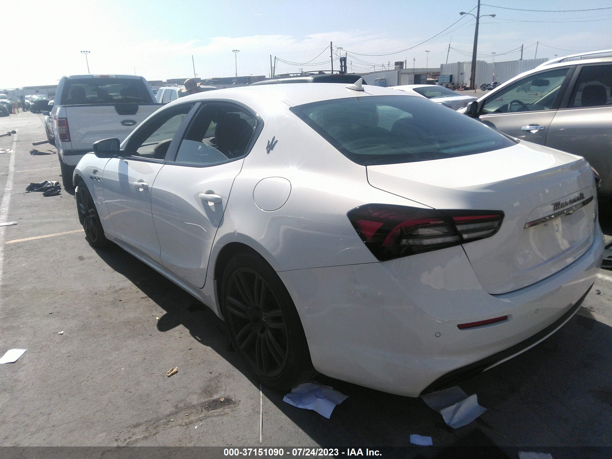 Photo 2 VIN: ZAM57XSAXN1388920 - MASERATI GHIBLI 