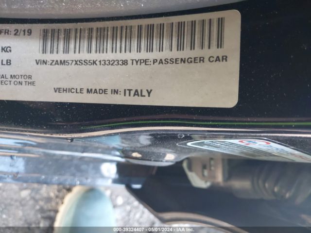 Photo 8 VIN: ZAM57XSS5K1332338 - MASERATI GHIBLI 