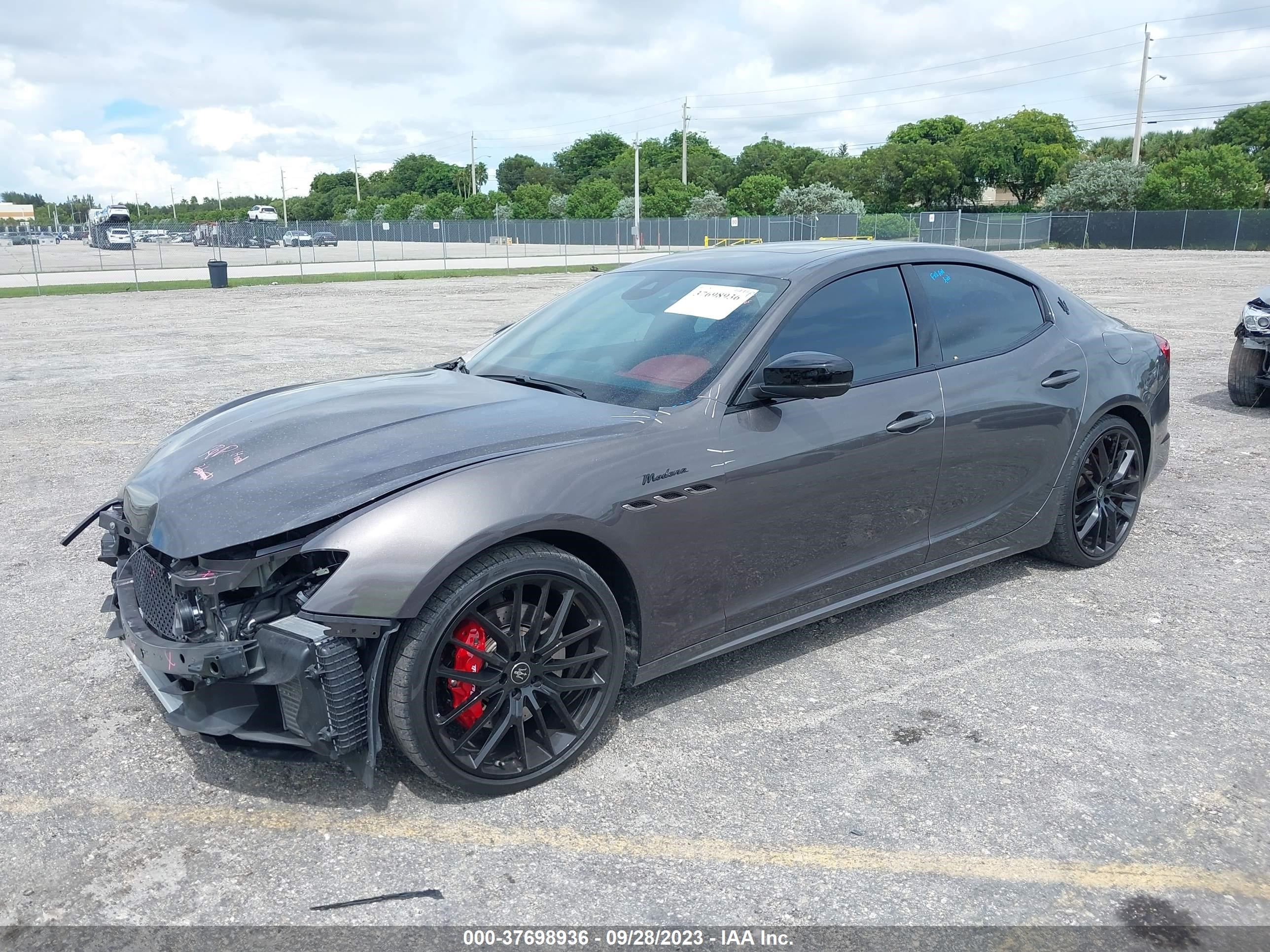 Photo 1 VIN: ZAM57YSM2N1383887 - MASERATI GHIBLI 