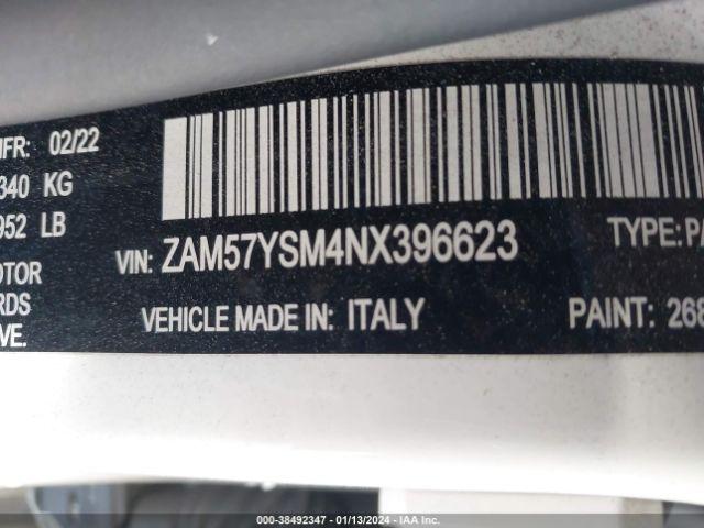 Photo 8 VIN: ZAM57YSM4NX396623 - MASERATI GHIBLI 