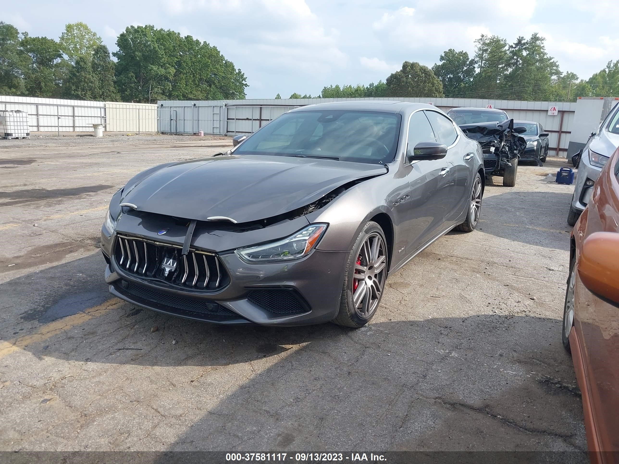 Photo 1 VIN: ZAM57YSS8J1268669 - MASERATI GHIBLI 