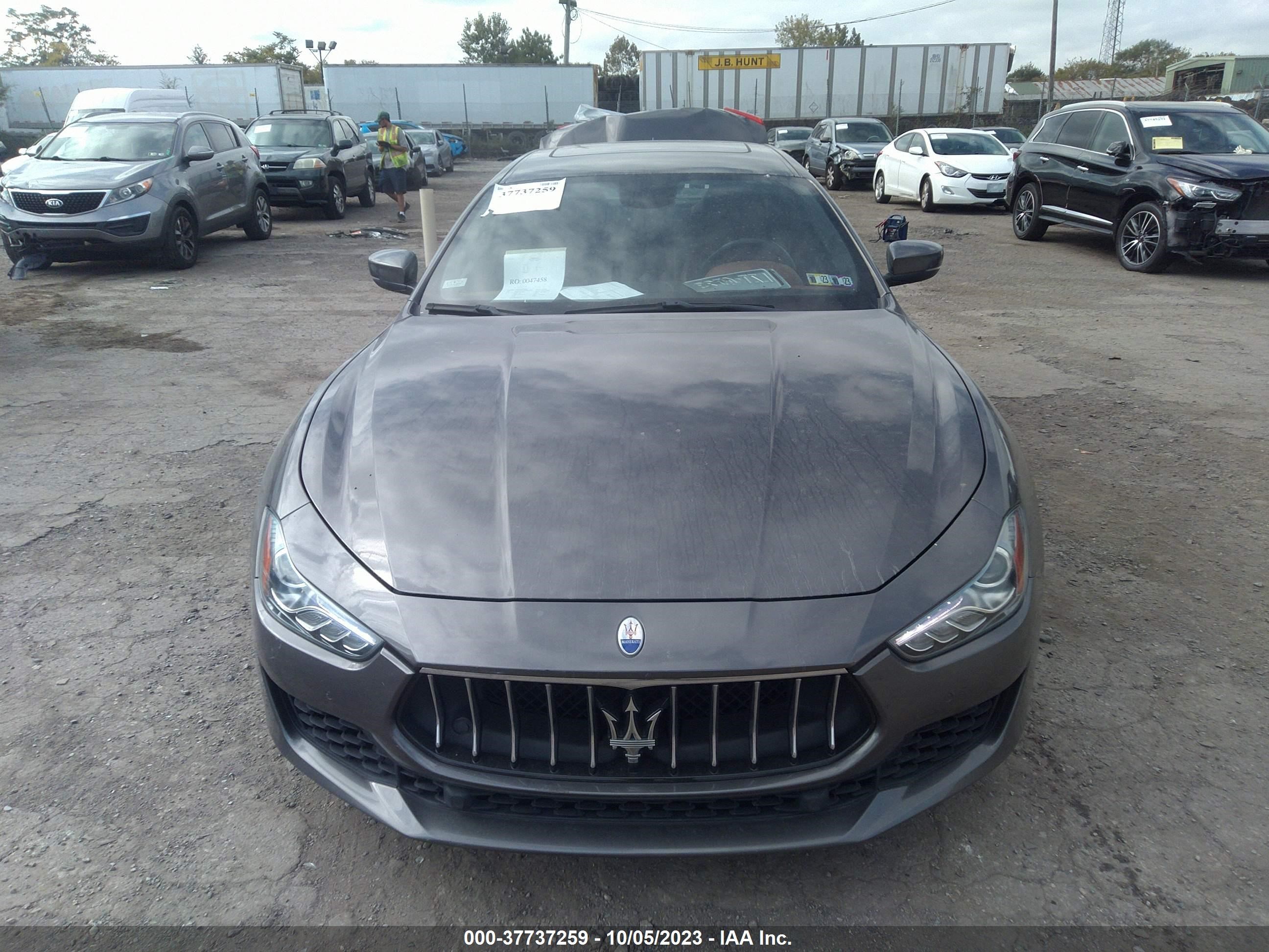 Photo 12 VIN: ZAM57YTA4J1267539 - MASERATI GHIBLI 