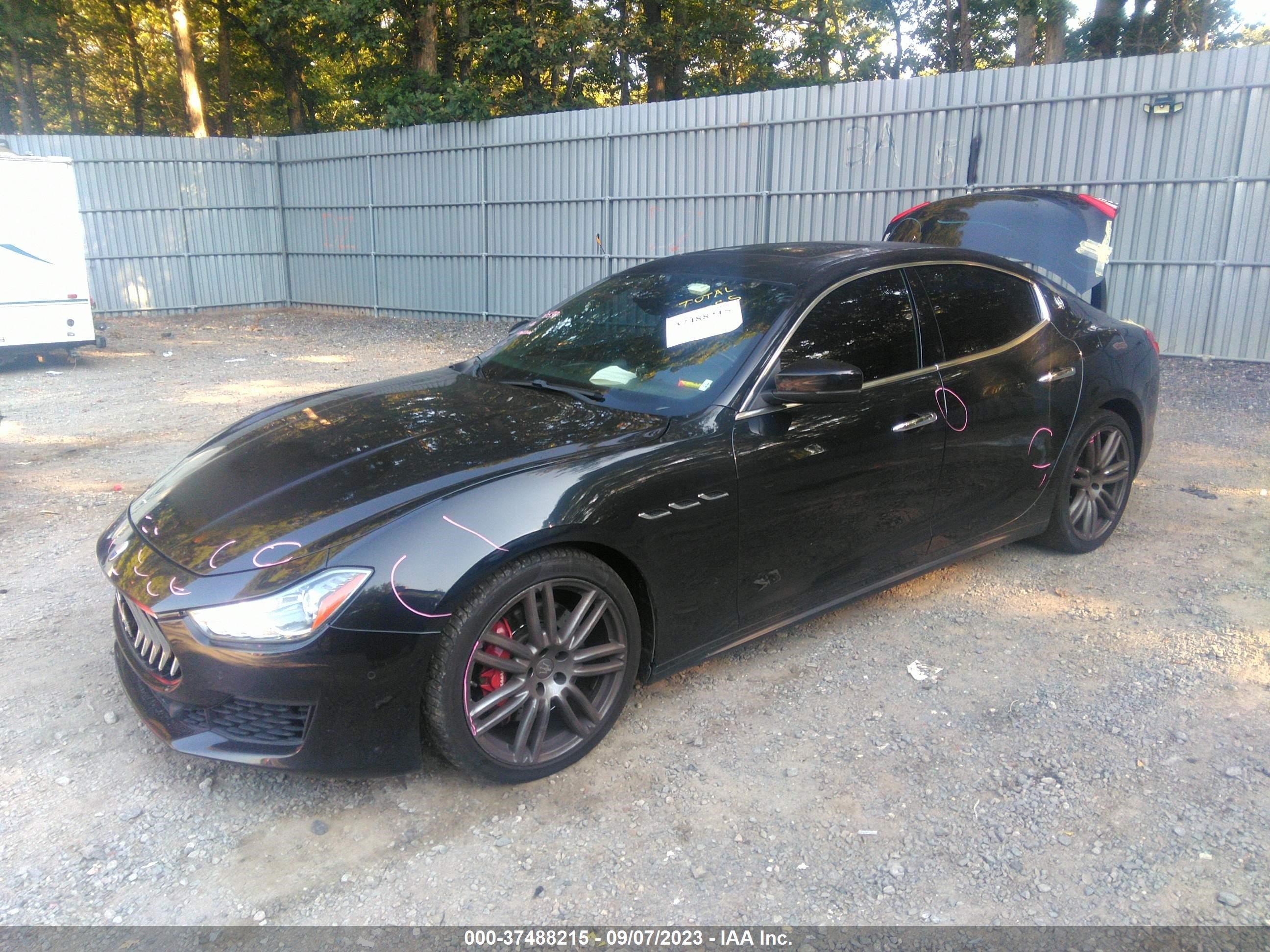 Photo 1 VIN: ZAM57YTA6J1287386 - MASERATI GHIBLI 