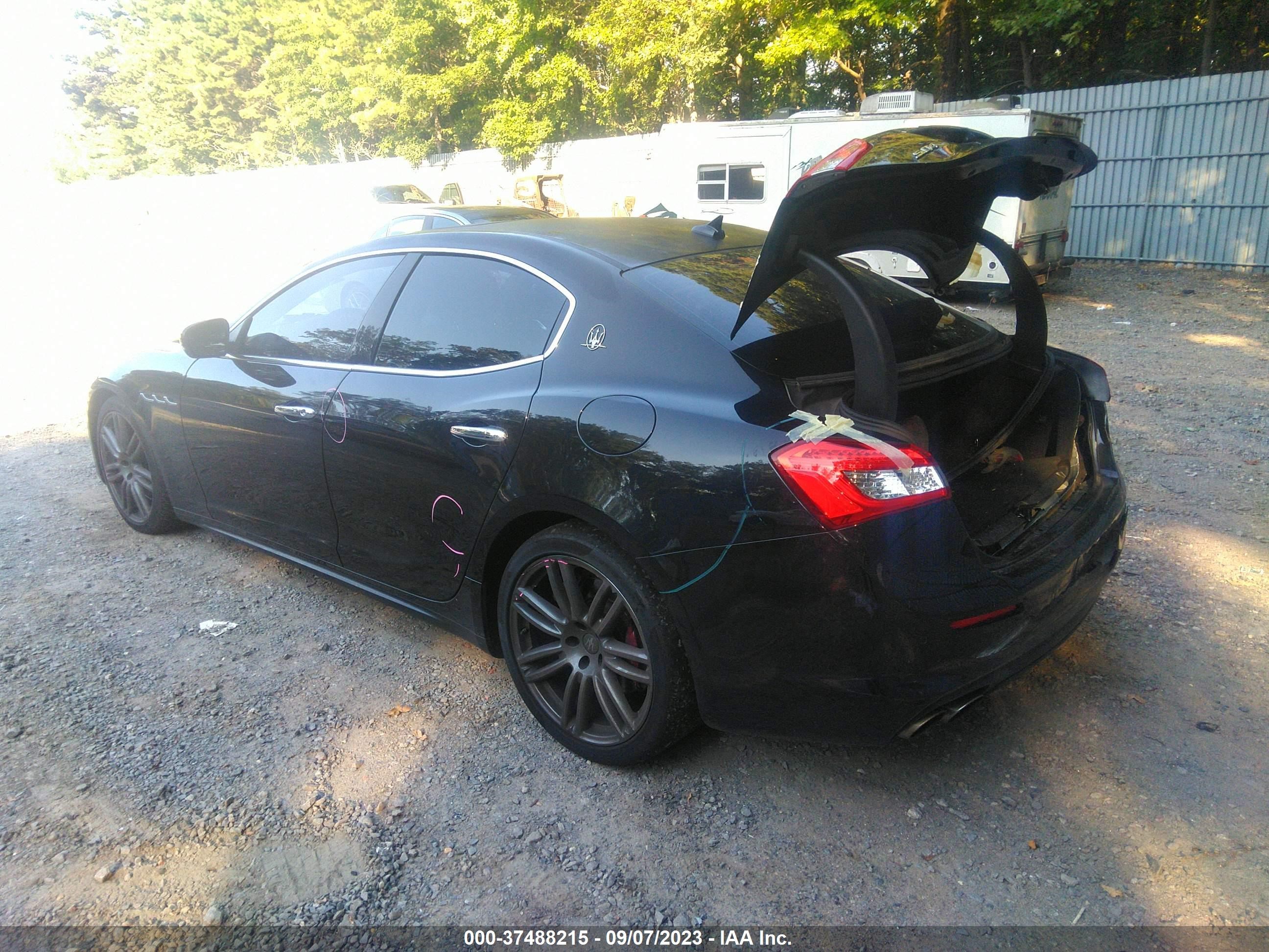 Photo 2 VIN: ZAM57YTA6J1287386 - MASERATI GHIBLI 