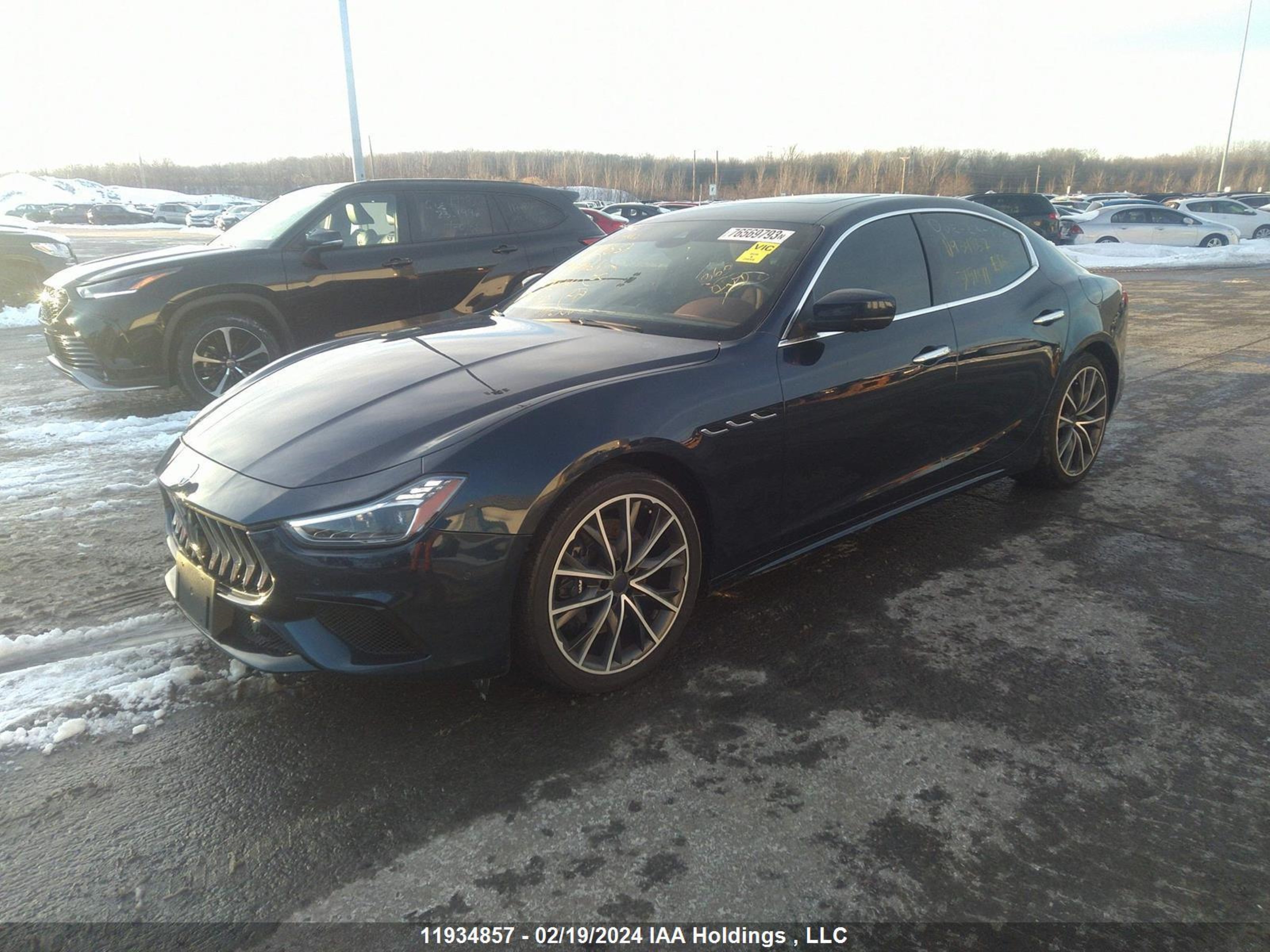 Photo 1 VIN: ZAM57YTS5K1315141 - MASERATI GHIBLI 