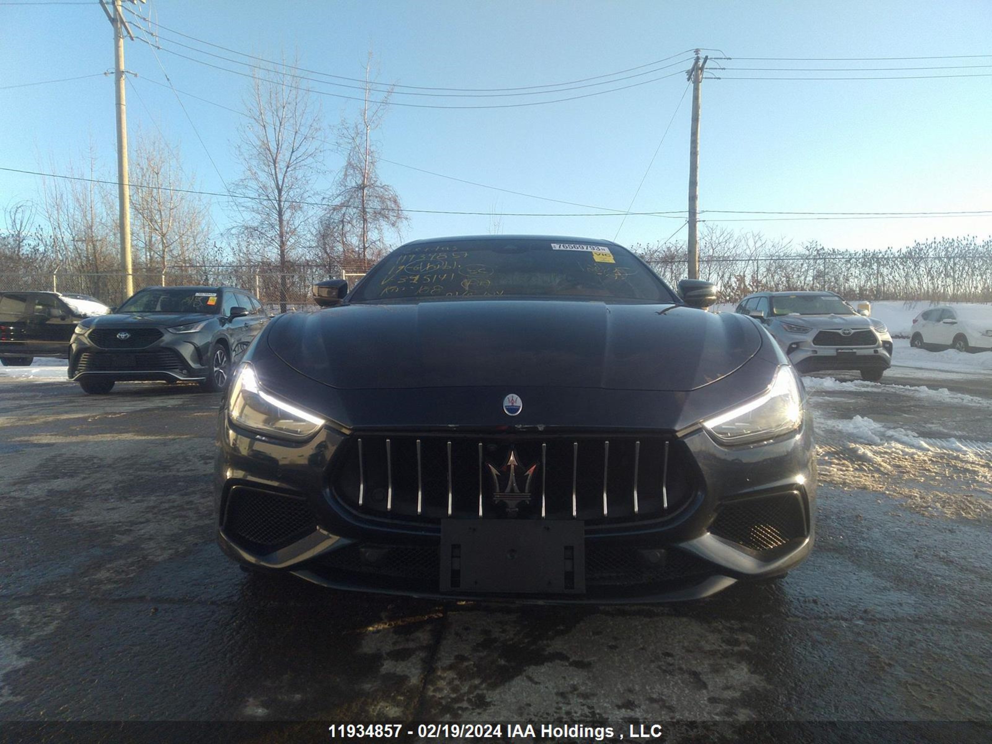 Photo 12 VIN: ZAM57YTS5K1315141 - MASERATI GHIBLI 