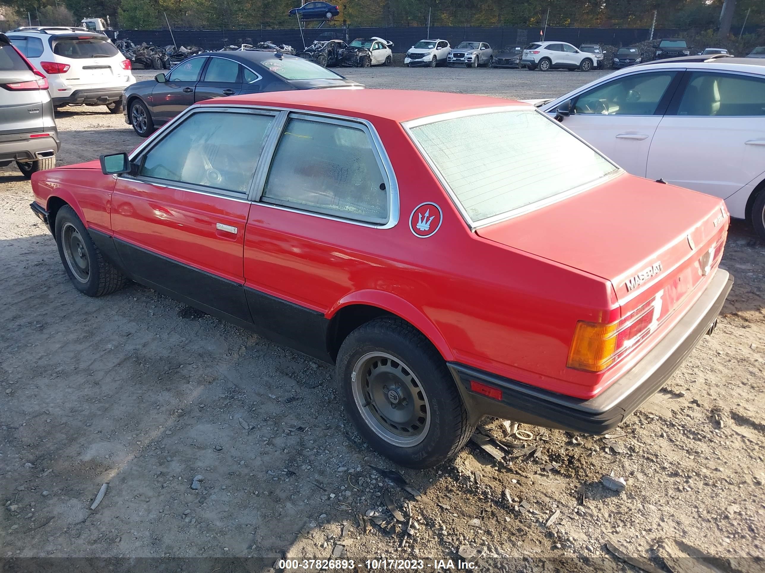 Photo 2 VIN: ZAMAL1104FB313125 - MASERATI BITURBO 