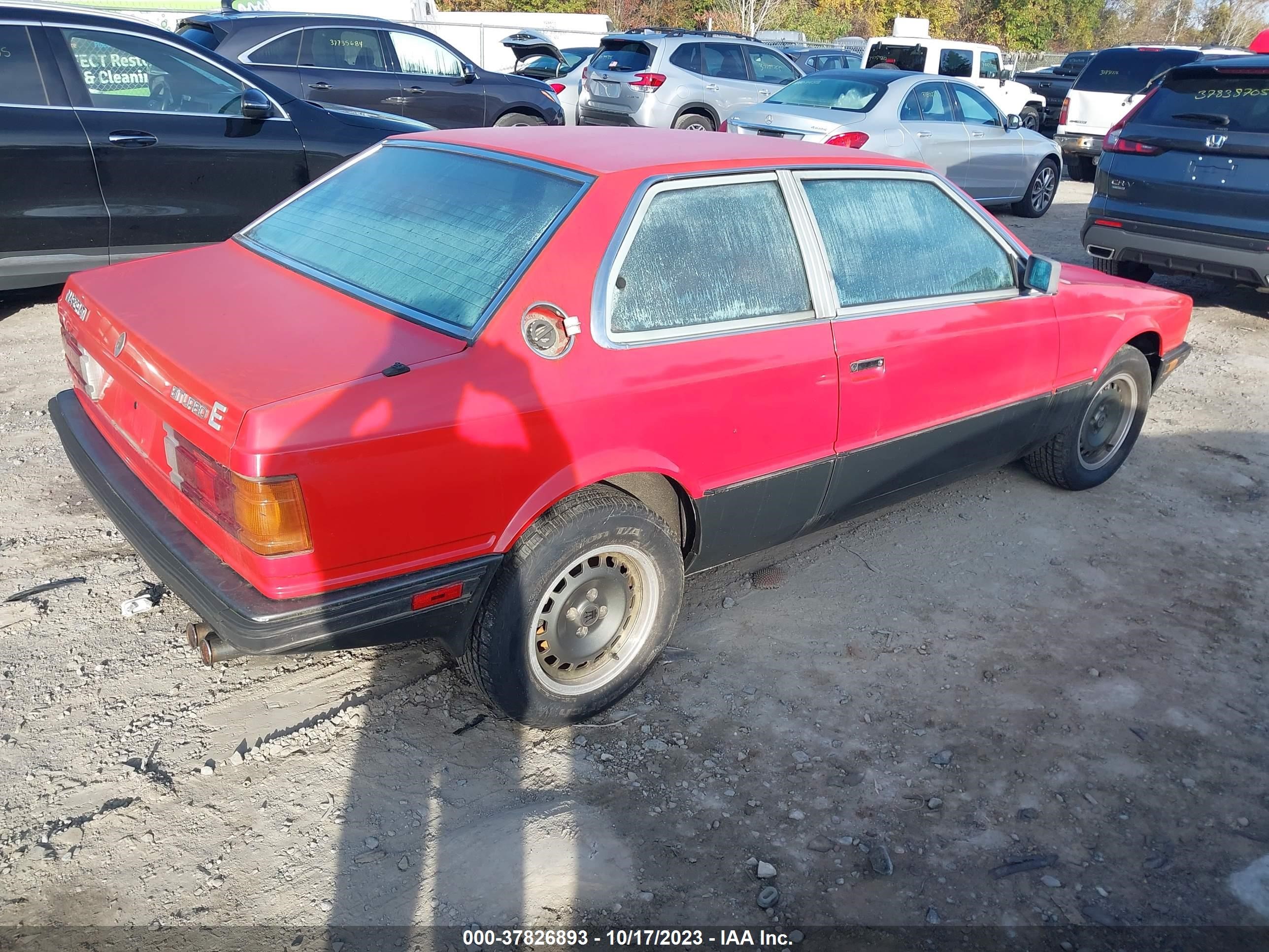 Photo 3 VIN: ZAMAL1104FB313125 - MASERATI BITURBO 