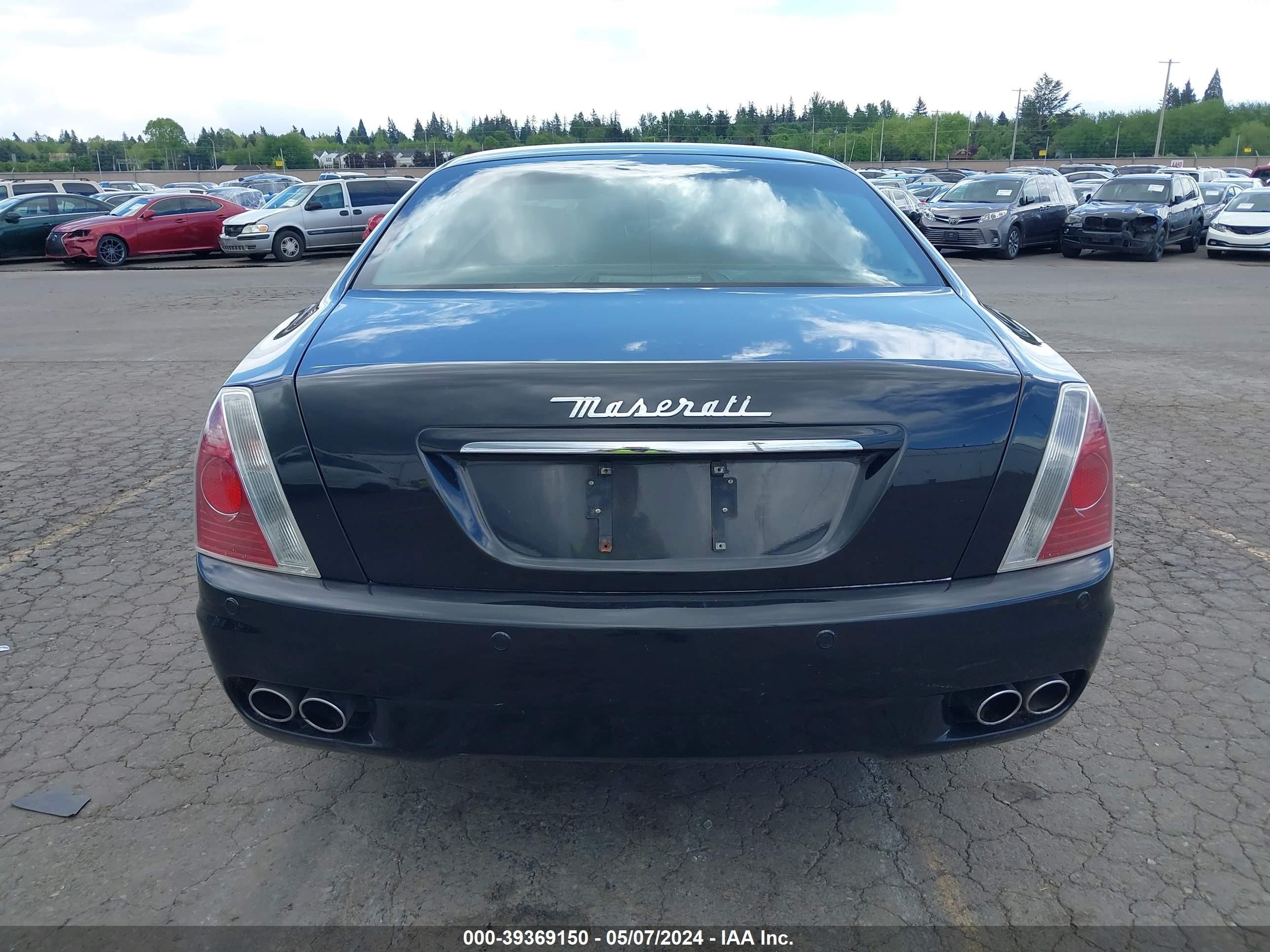 Photo 15 VIN: ZAMCE39A870028341 - MASERATI QUATTROPORTE 